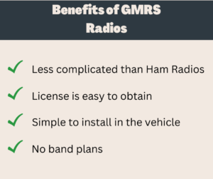 benefits of gmrs radios