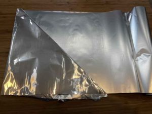 folding tin foil aluminum foil for drinking water